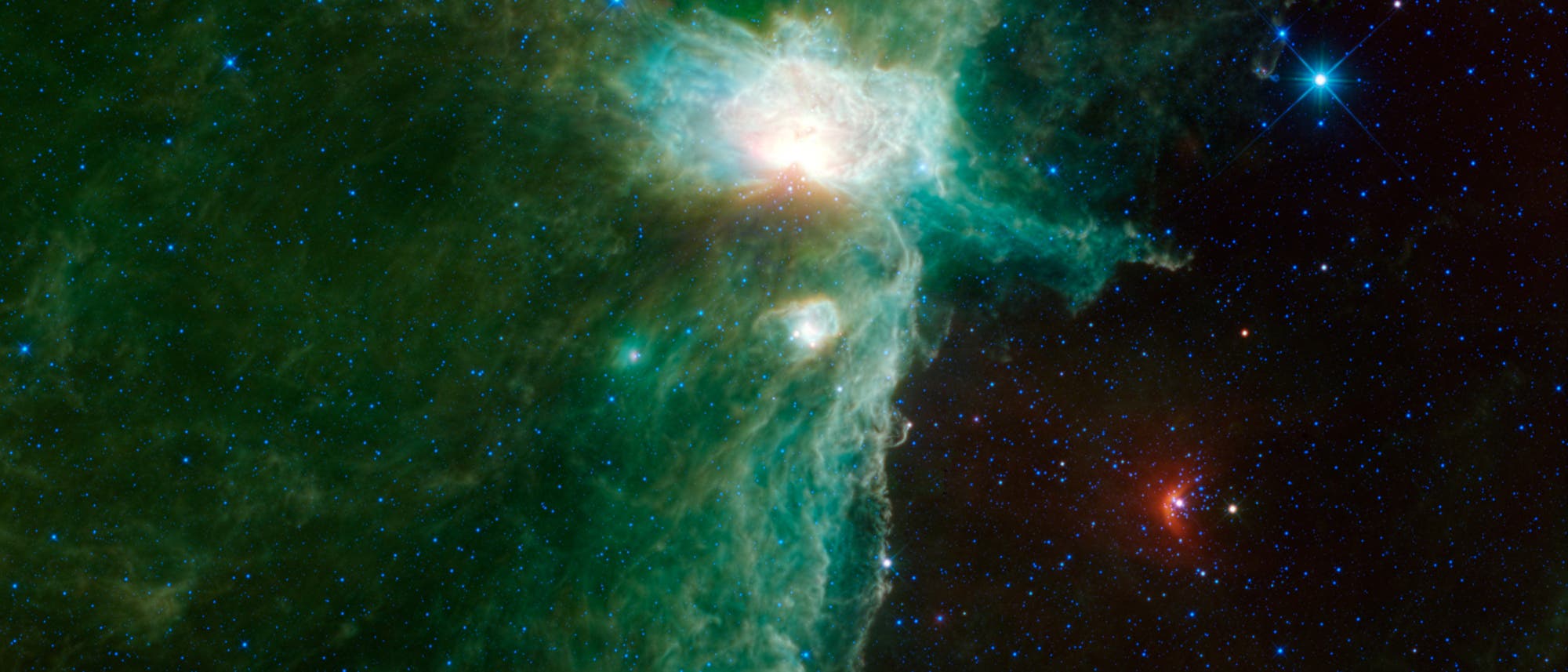 Der Flammennebel im Sternbild Orion