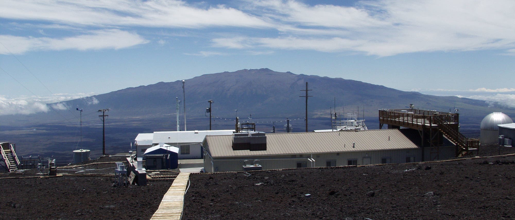Mauna Loa Observatory in Hawaii