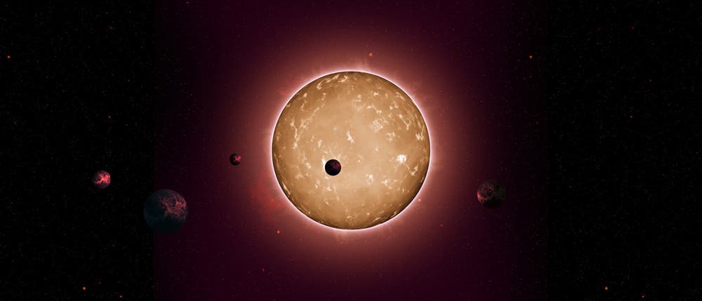 Kepler-444 und Exoplaneten
