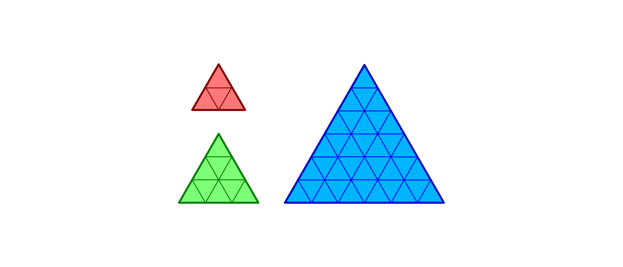 Kann man die Dreiecke zu einem größeren zusammensetzen? - Spektrum der  Wissenschaft