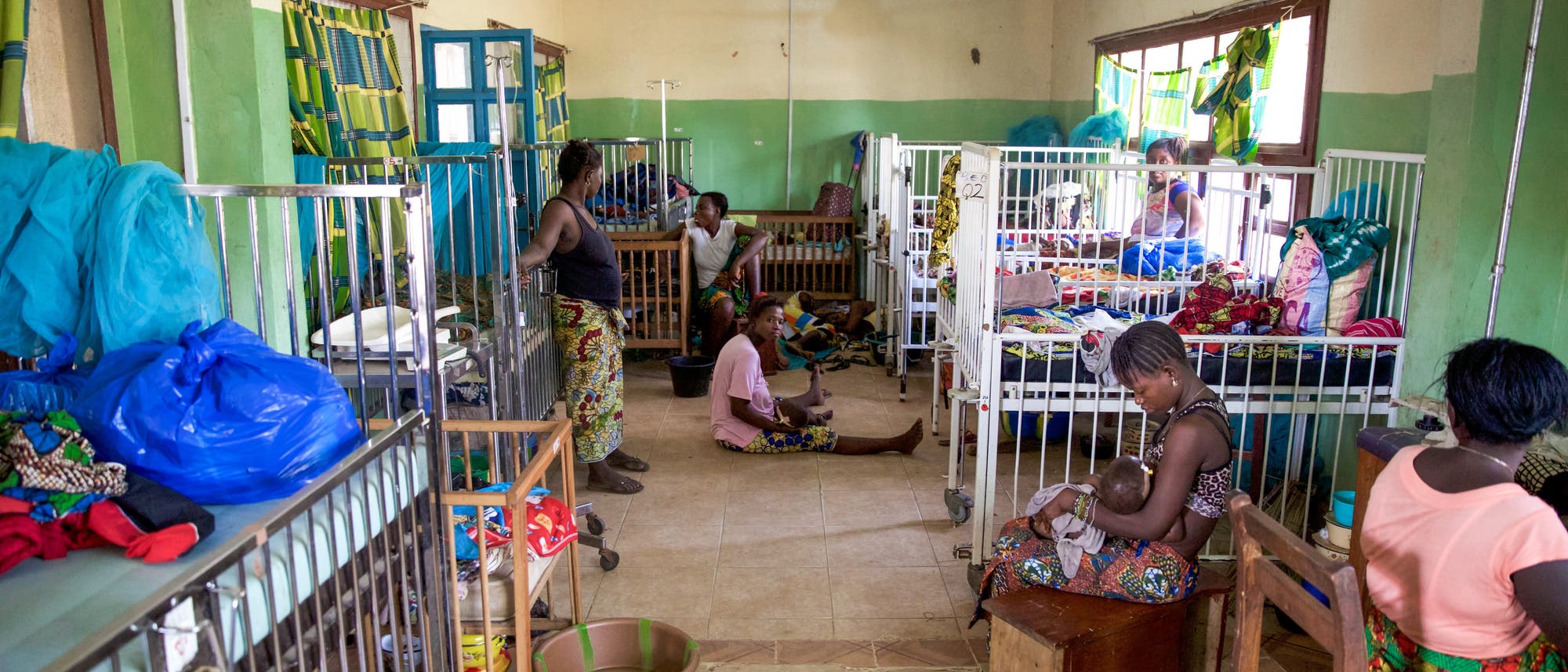 Die häufigsten Krankheiten in einem Krankenhaus in Serabu, Sierra Leone, sind Malaria, Unterernährung und Durchfall (Archivbild).