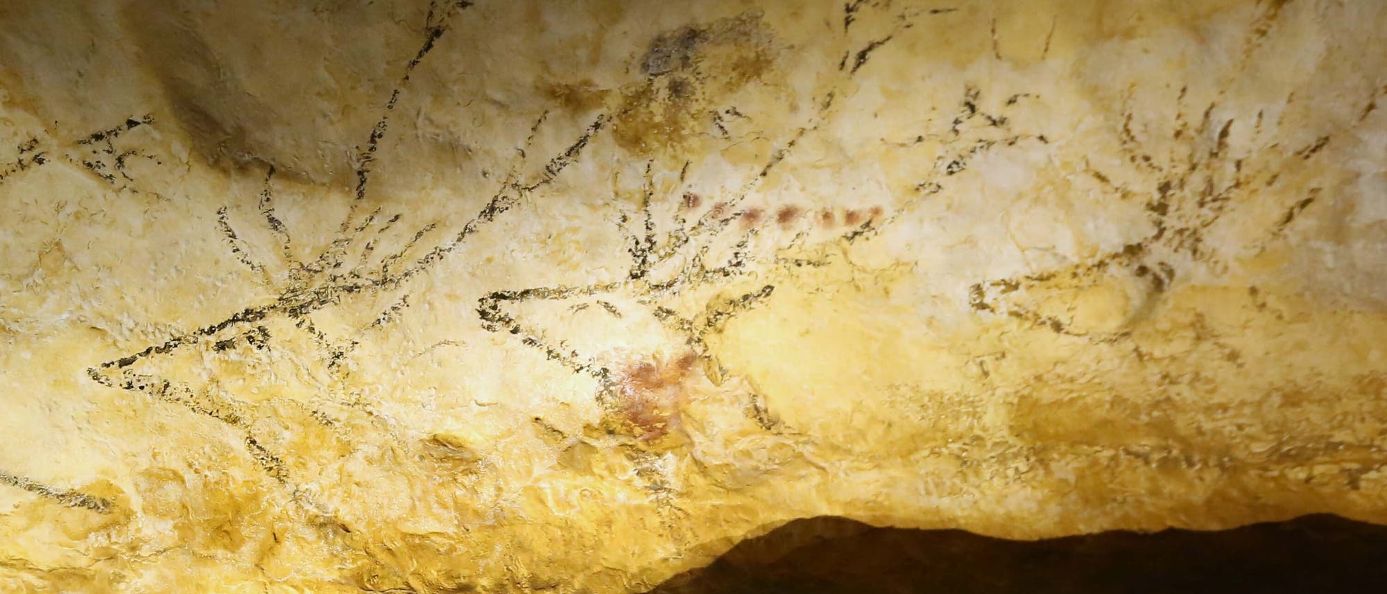 Hirsche in der Höhle von Lascaux