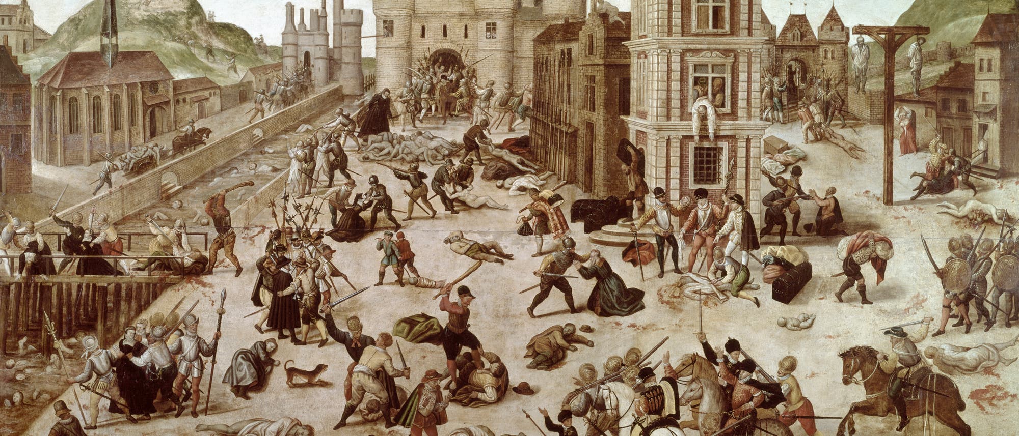 Bartholomäusnacht, Gemälde von François Dubois (1529-1584)