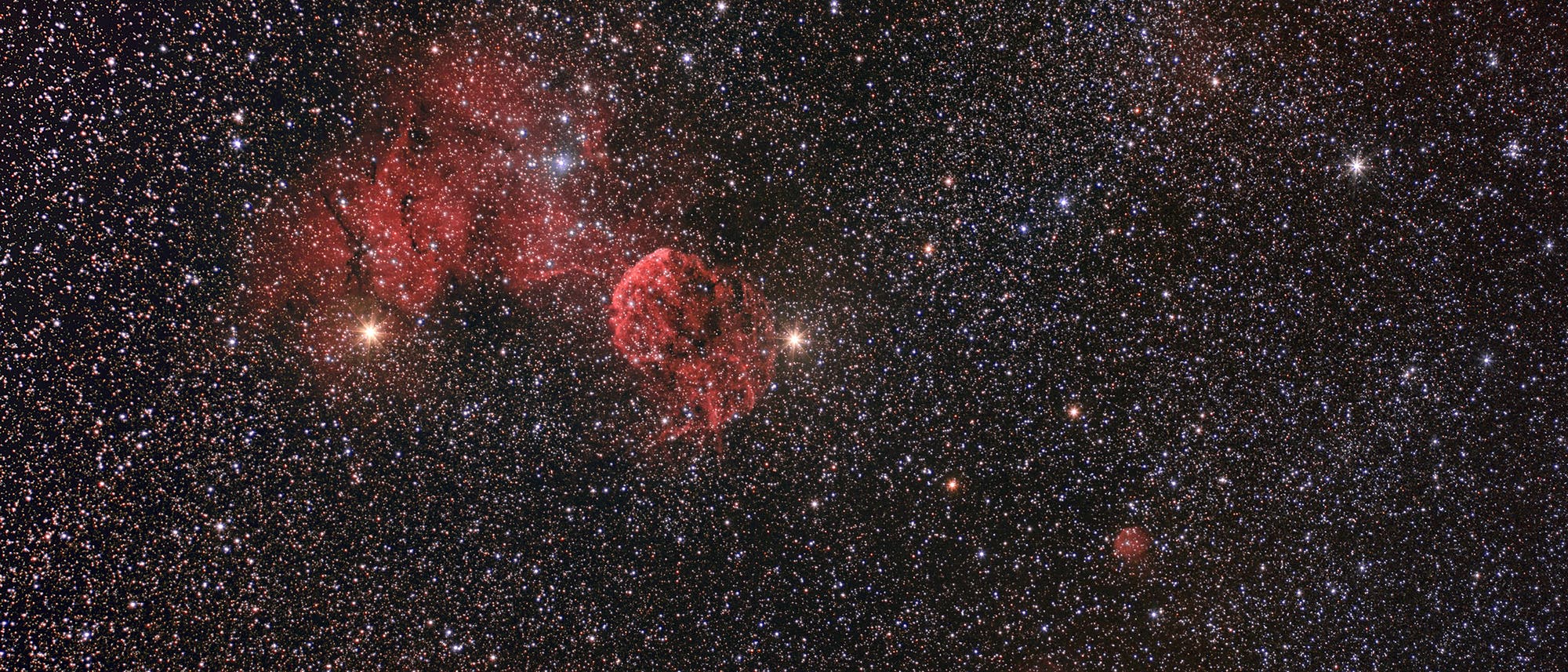 IC 443 im Sternbild Zwillinge
