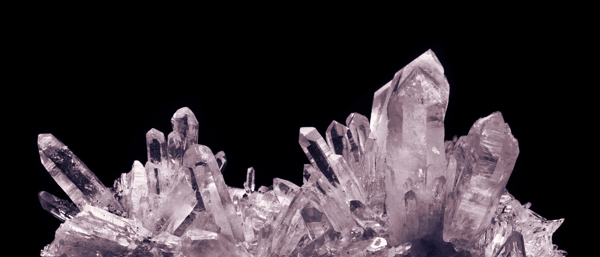 Kristalle, Mineralien und Gesteine