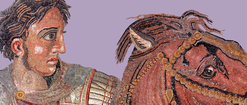 Alexandermosaik aus Pompeji