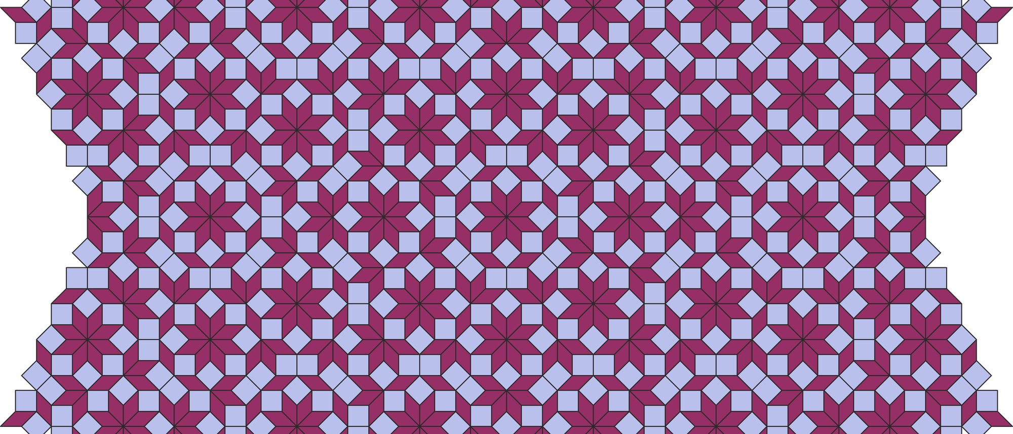 Ammann-Beenker-Parkett Ammann-Beenker-Parkett