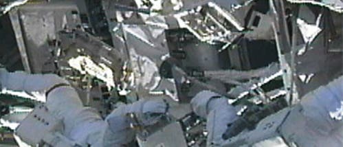 Raumausstieg am 7. August 2010