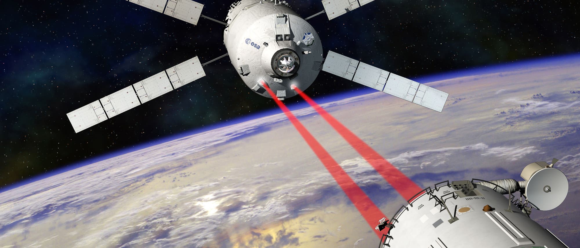 "Johannes Kepler" nähert sich der Internationalen Raumstation ISS