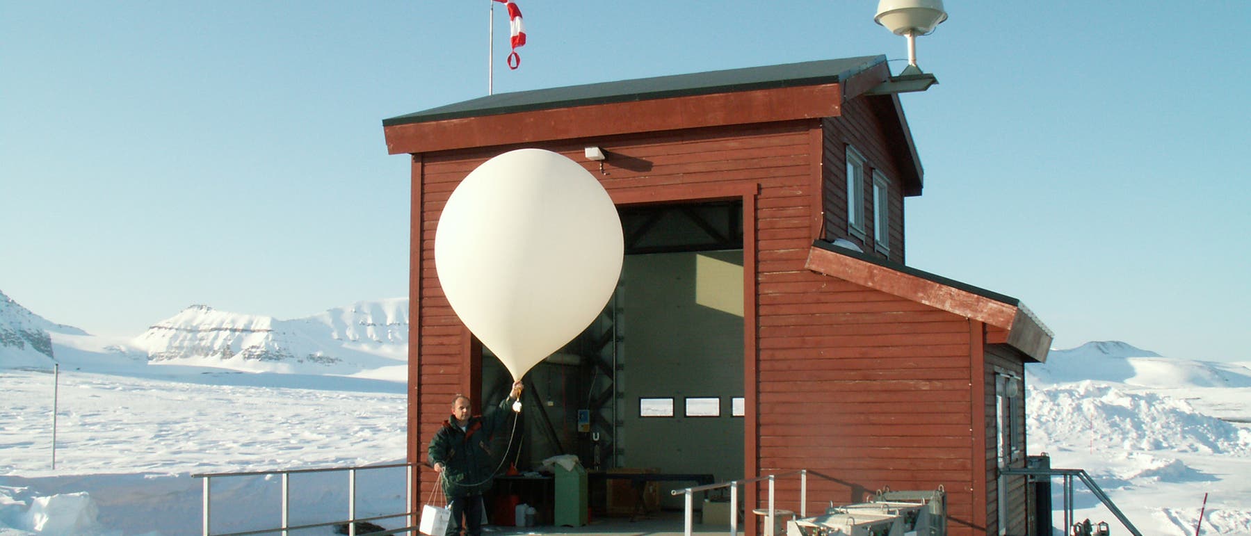 Atmosphärenforschung mit Ballonen
