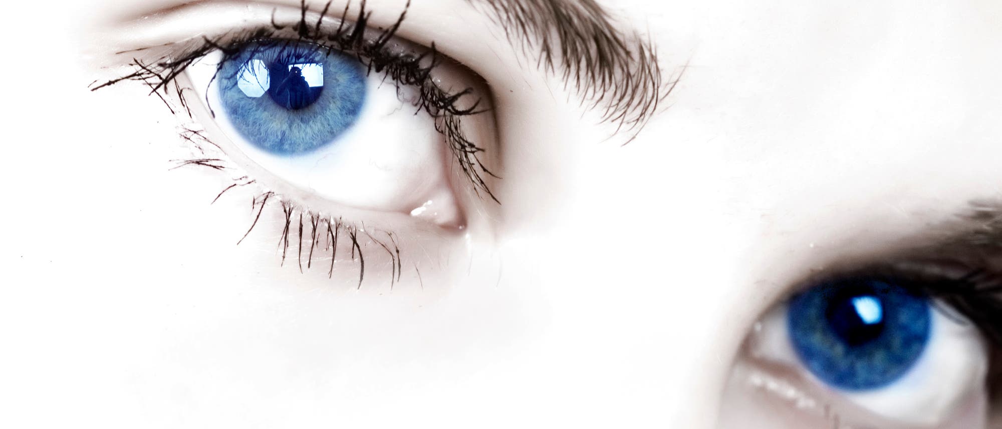 Blaue Augen