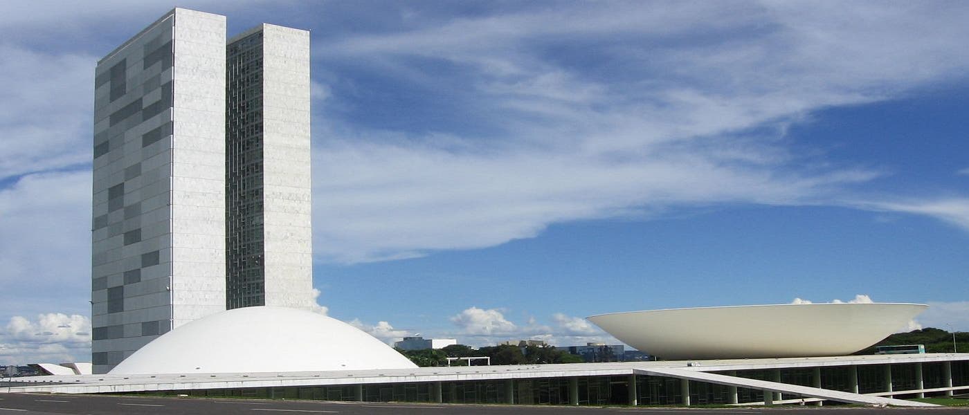Kongressgebäude in Brasilia