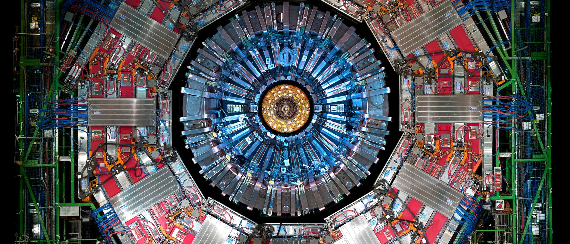 CMS-Detektor am Large Hadron Collider (LHC)