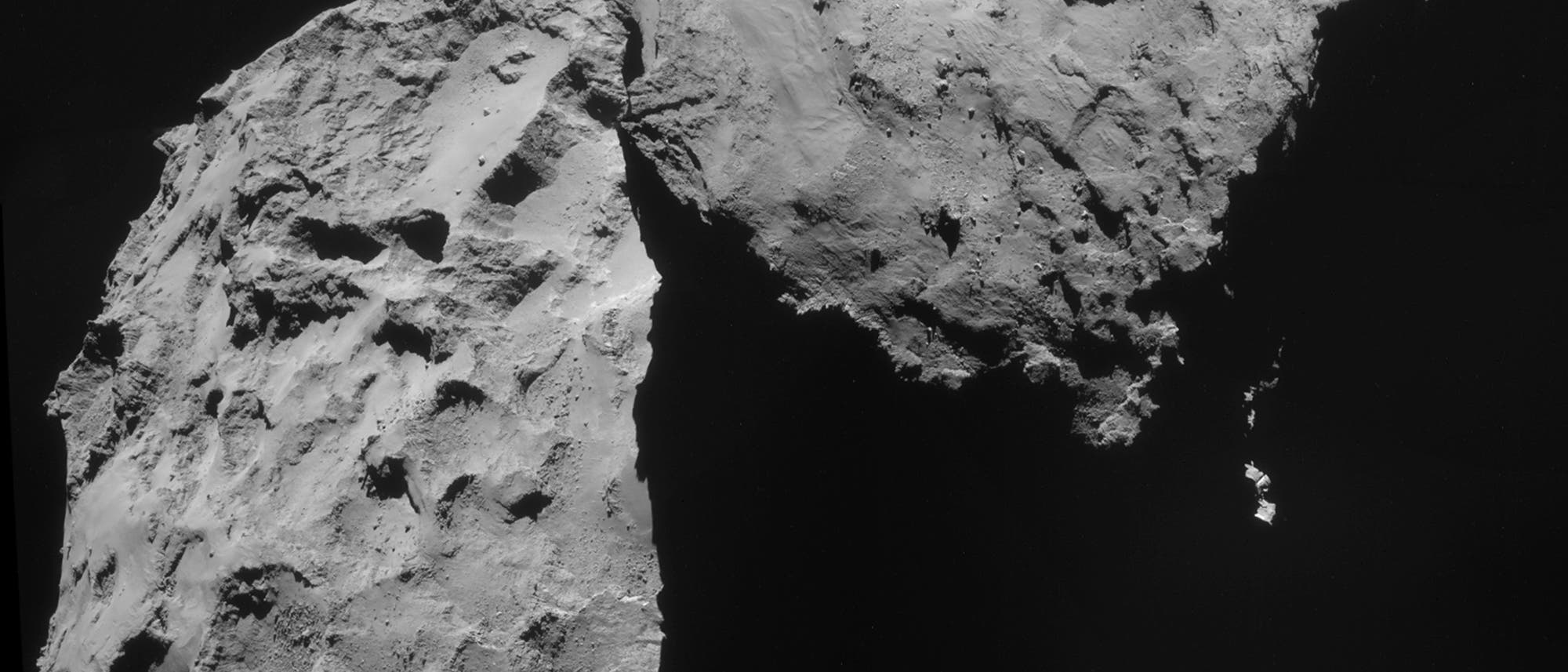 Der Komet 67P am 14. September