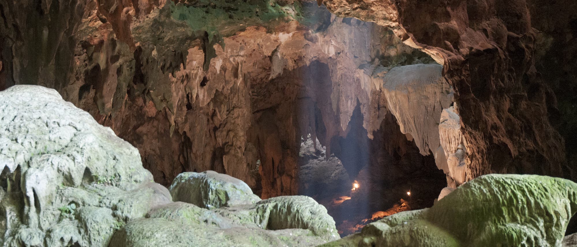 Blick in die Callao-Höhle