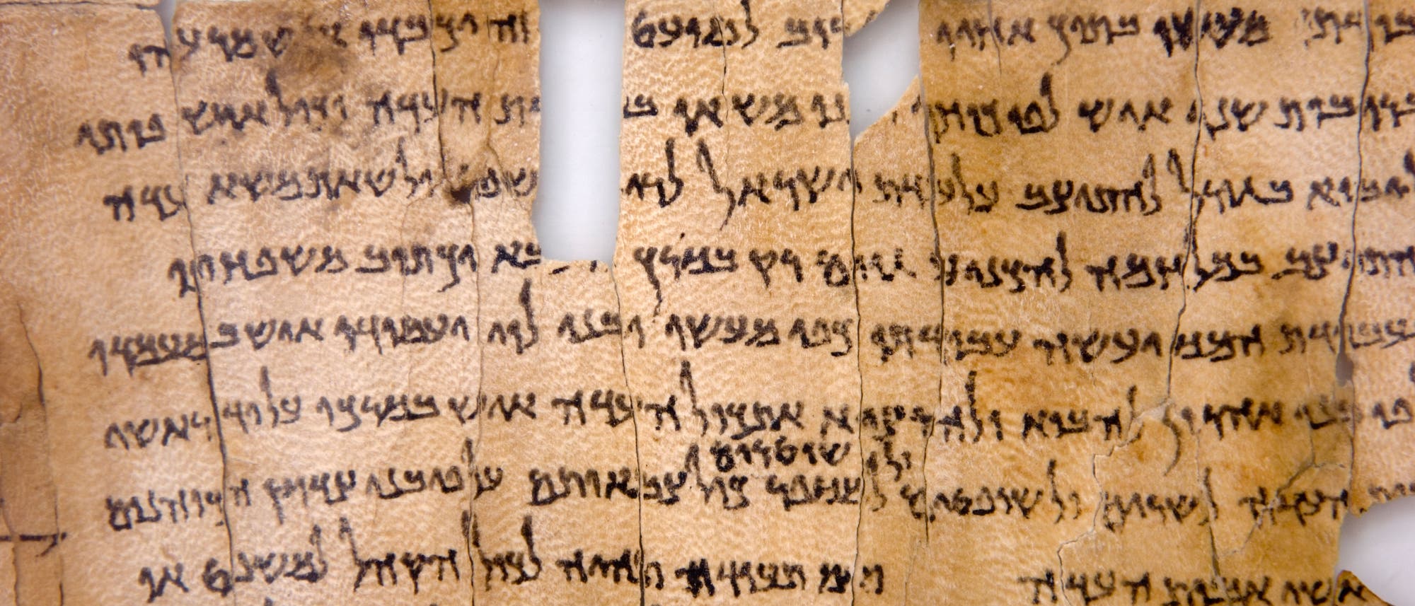 Schriftrolle vom Toten Meer - ein Fragment aus dem Buch Jesaja