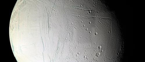 Der vulkanische Mond Enceladus