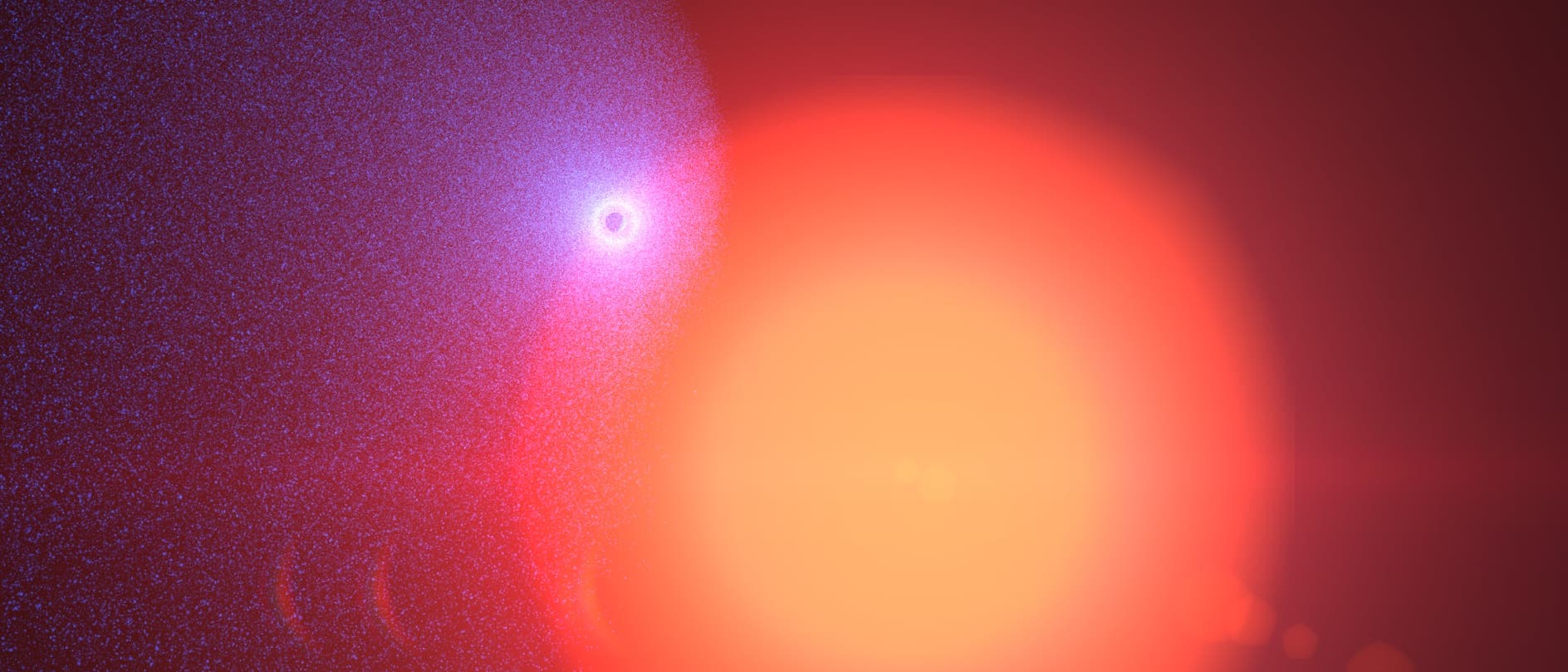 Der Exoplanet GJ 436b (künstlerische Darstellung)