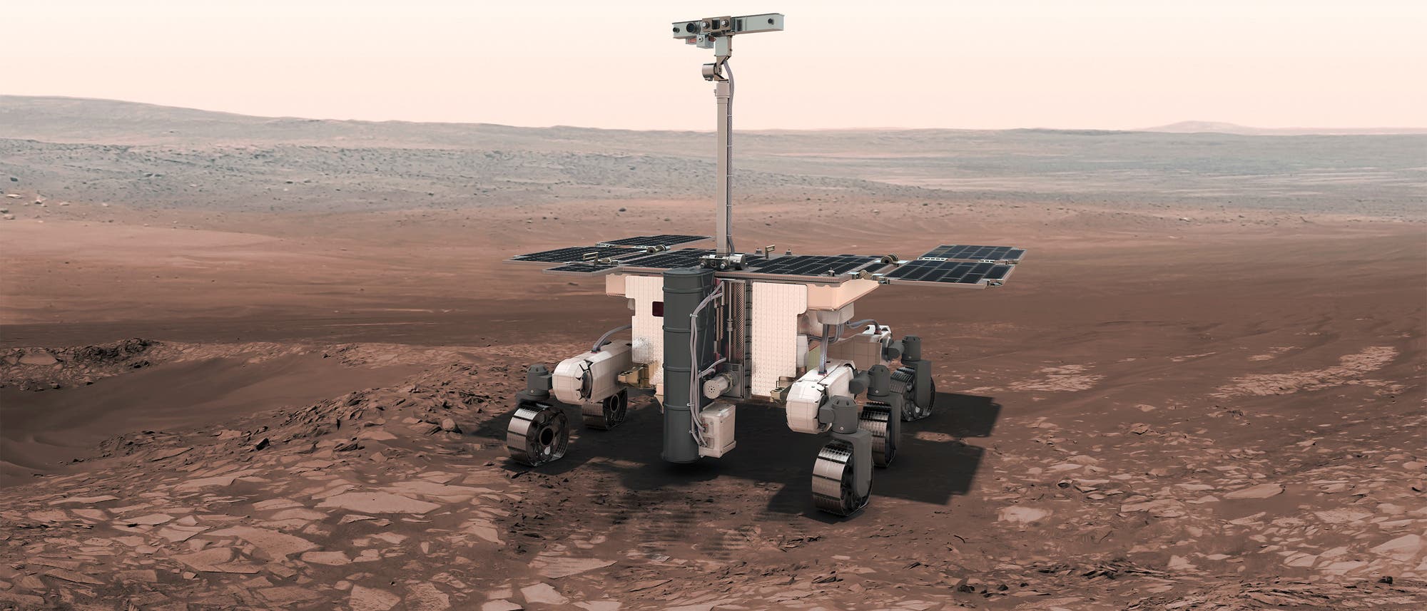 Vision des ExoMars-Rovers
