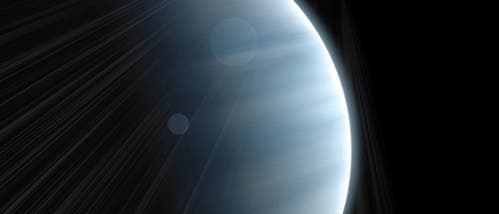 Exoplanet mit magnetisch aktivem Stern