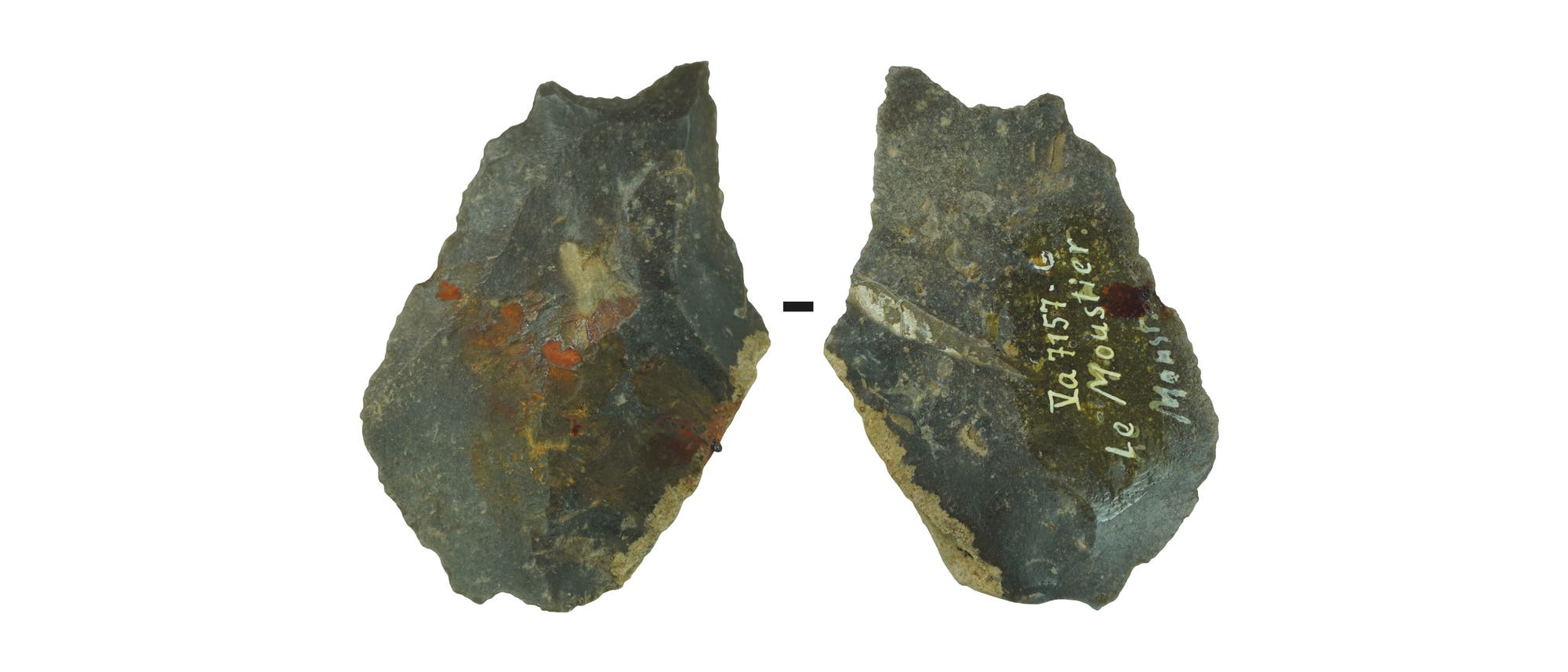 Francia: Arcilla viscosa del Paleolítico hecha de ocre y betún