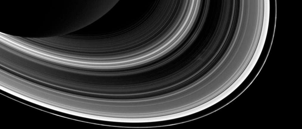 Ringsystem um Saturn