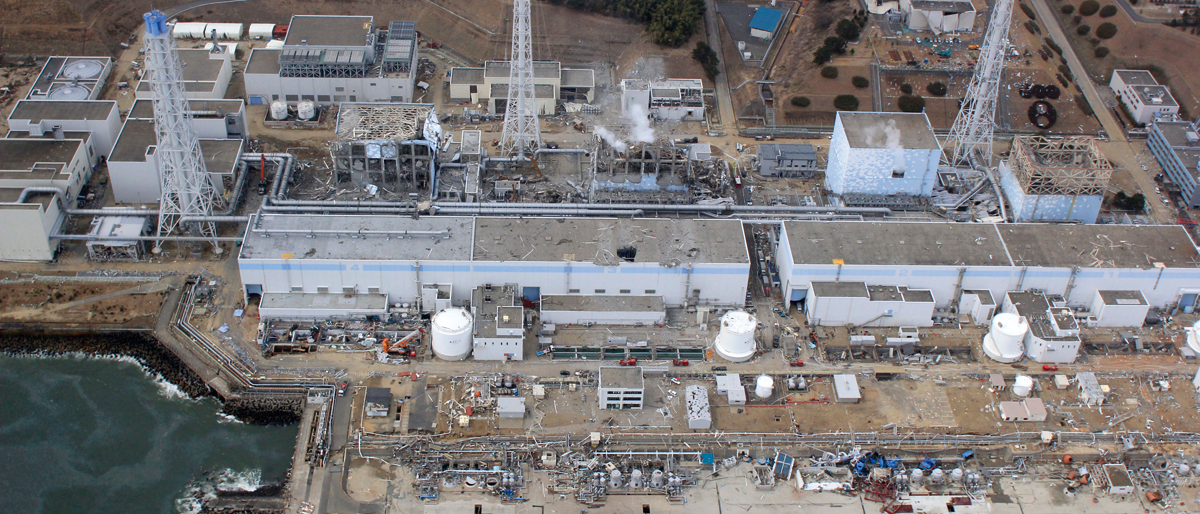 Zerstörtes Kernkraftwerk Fukushima
