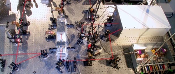 Der Laser des GEO600-Experiments