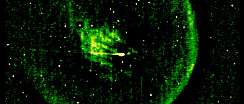 Das Innere des Kometen Holmes