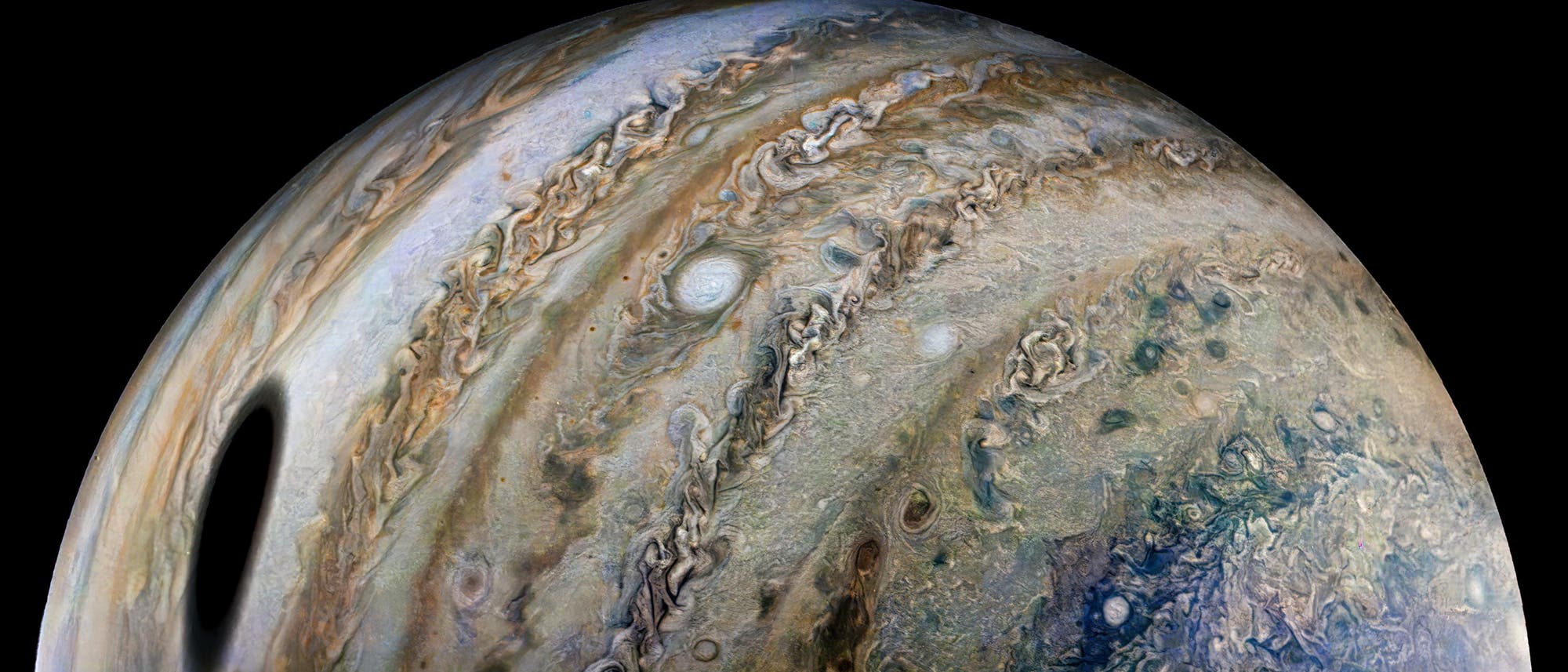 Schattenfleck auf Jupiter