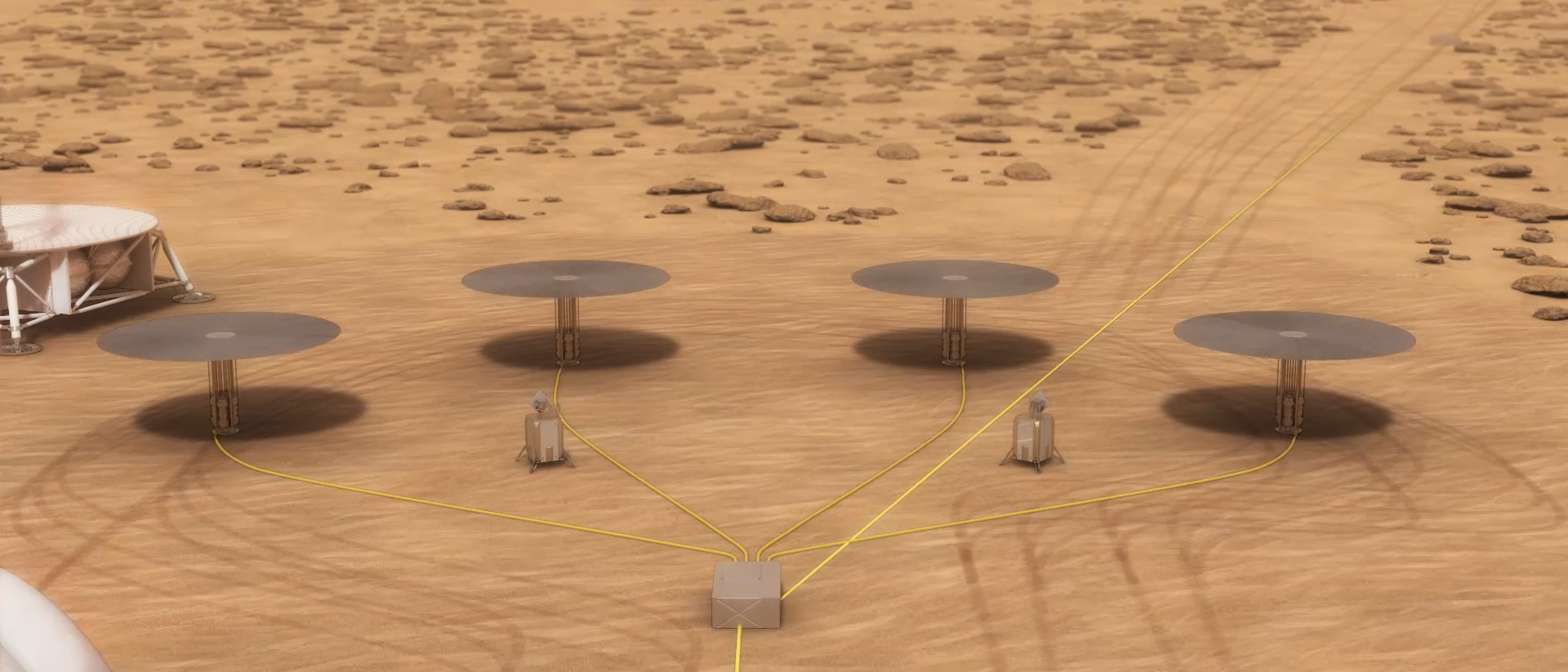 Mini-Kernreaktoren auf dem Mars