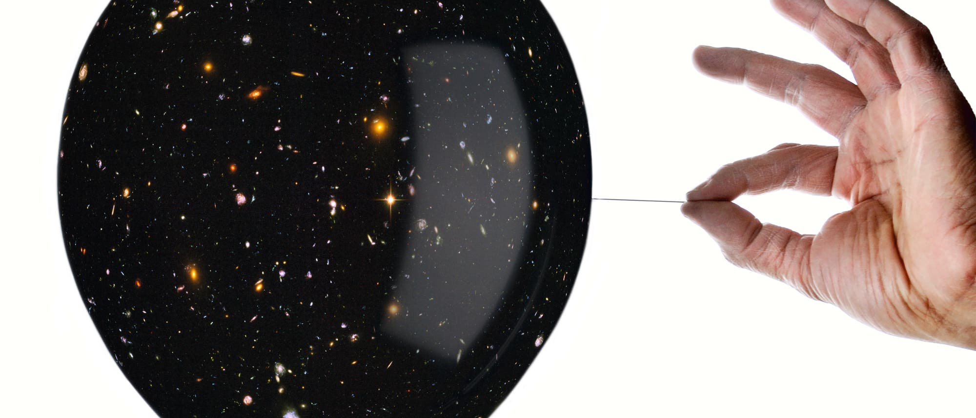 Die meisten Astronomen nehmen an, direkt nach dem Urknall habe sich das Universum schlagartig enorm aufgebläht. 