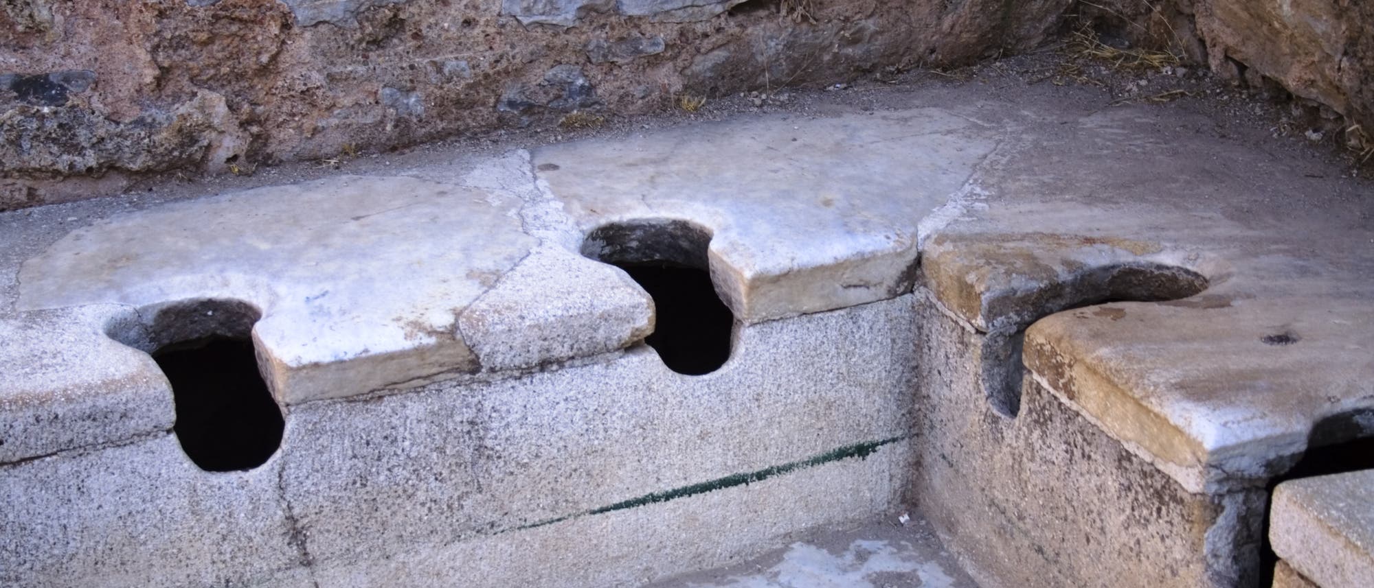 Latrinen in Ephesos