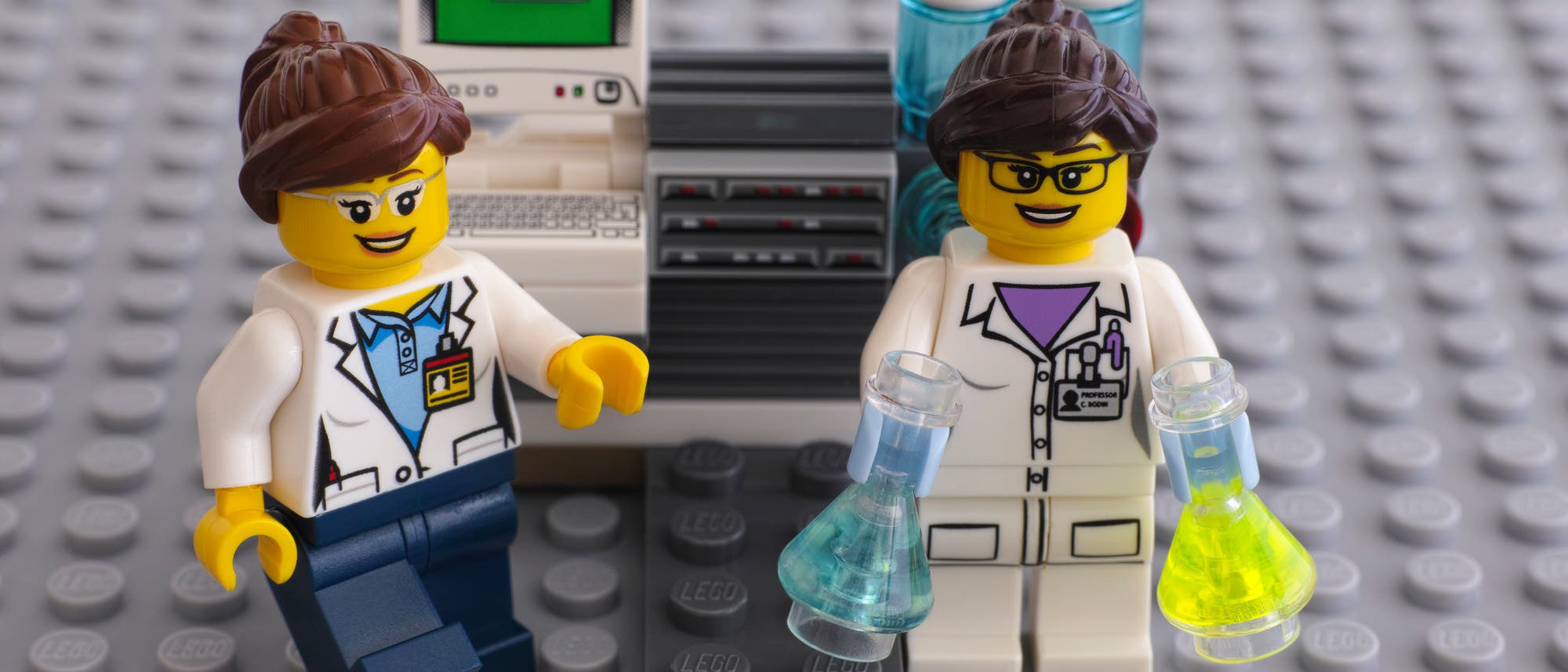 Lego-Laborset Chemie. Explosionen nicht im Lieferumfang enthalten