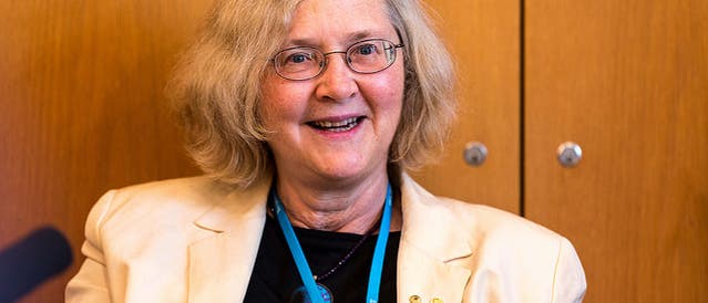 Nobel Laureate Elizabeth Blackburn in Lindau 2014