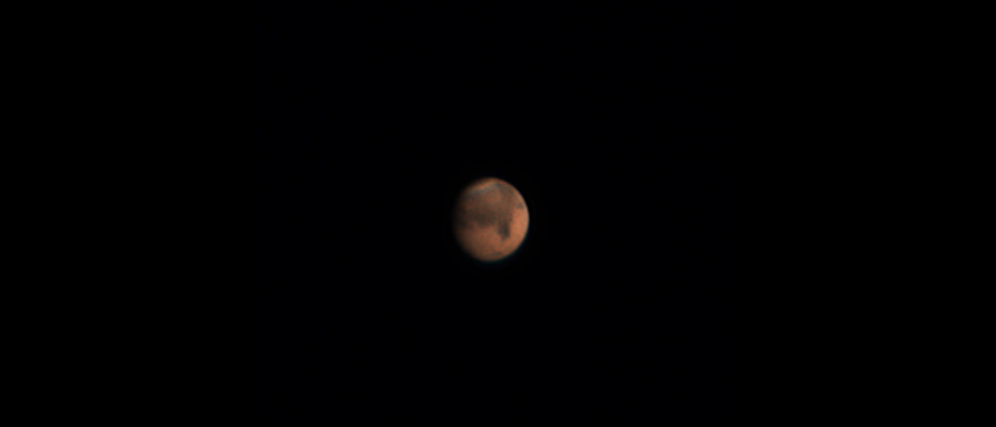 Mars im Teleskop