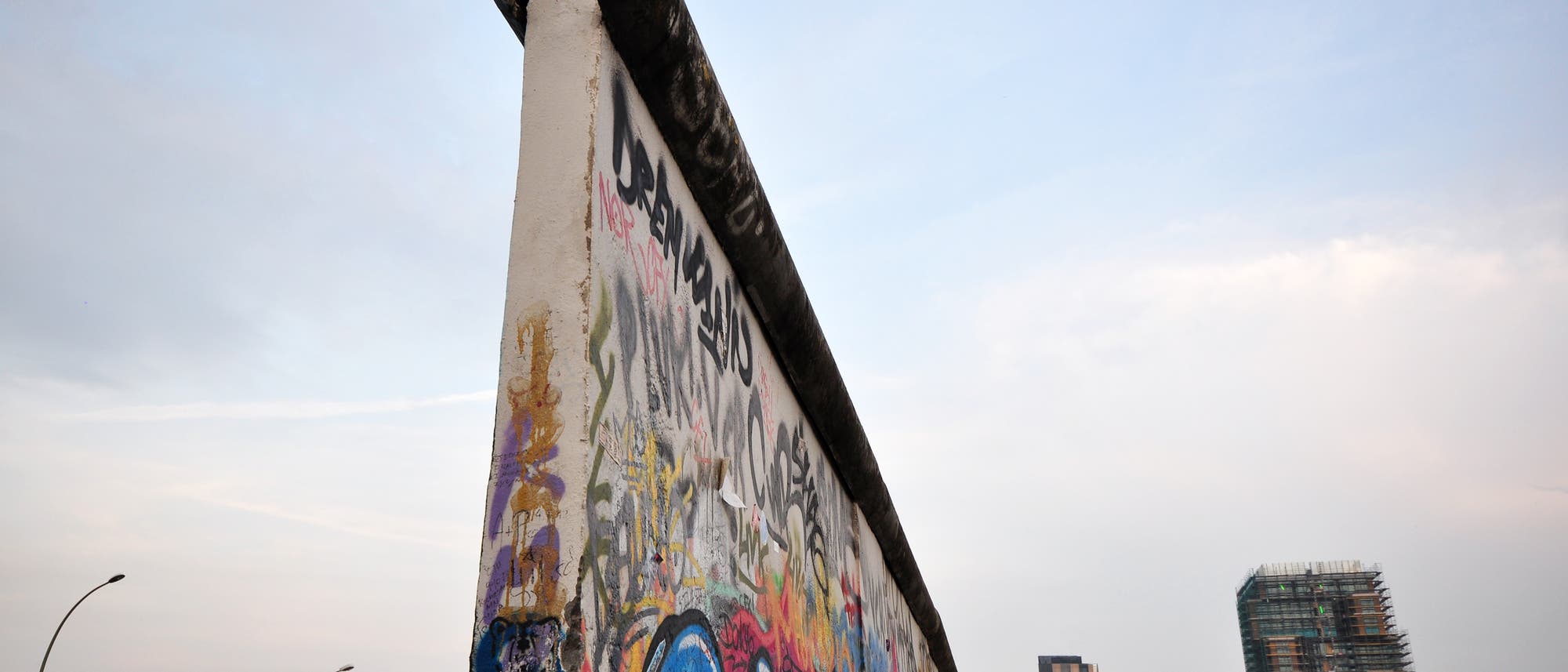 Restmauer zwischen Ost- und West-Berlin