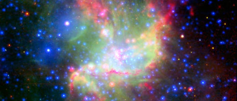 Die Sternentstehungsregion NGC 346