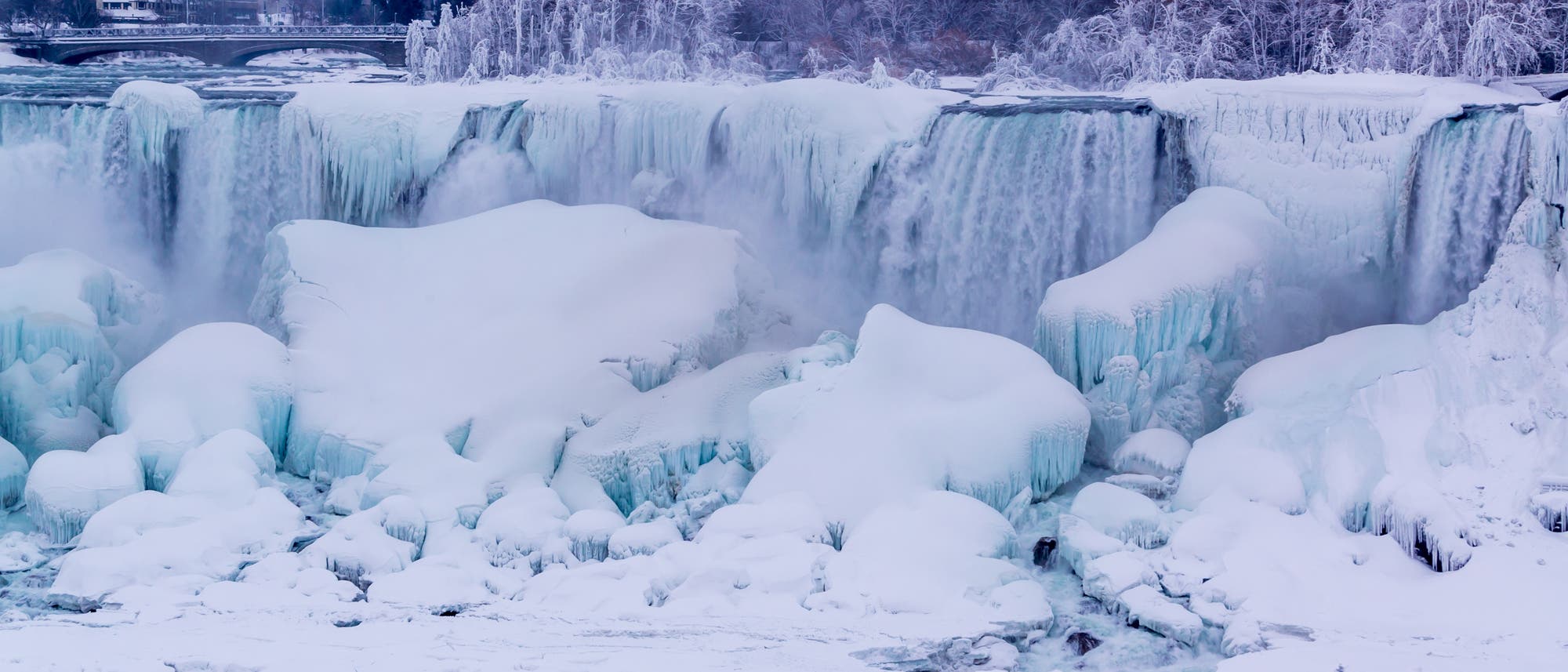 Niagarafälle im Winter (Januar 2017)