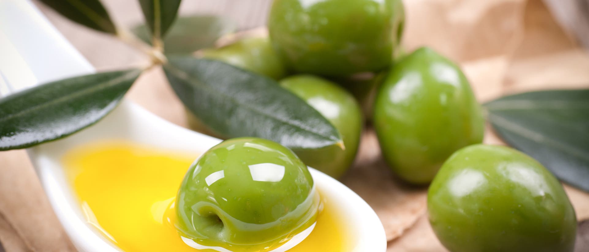 Oliven und Öl