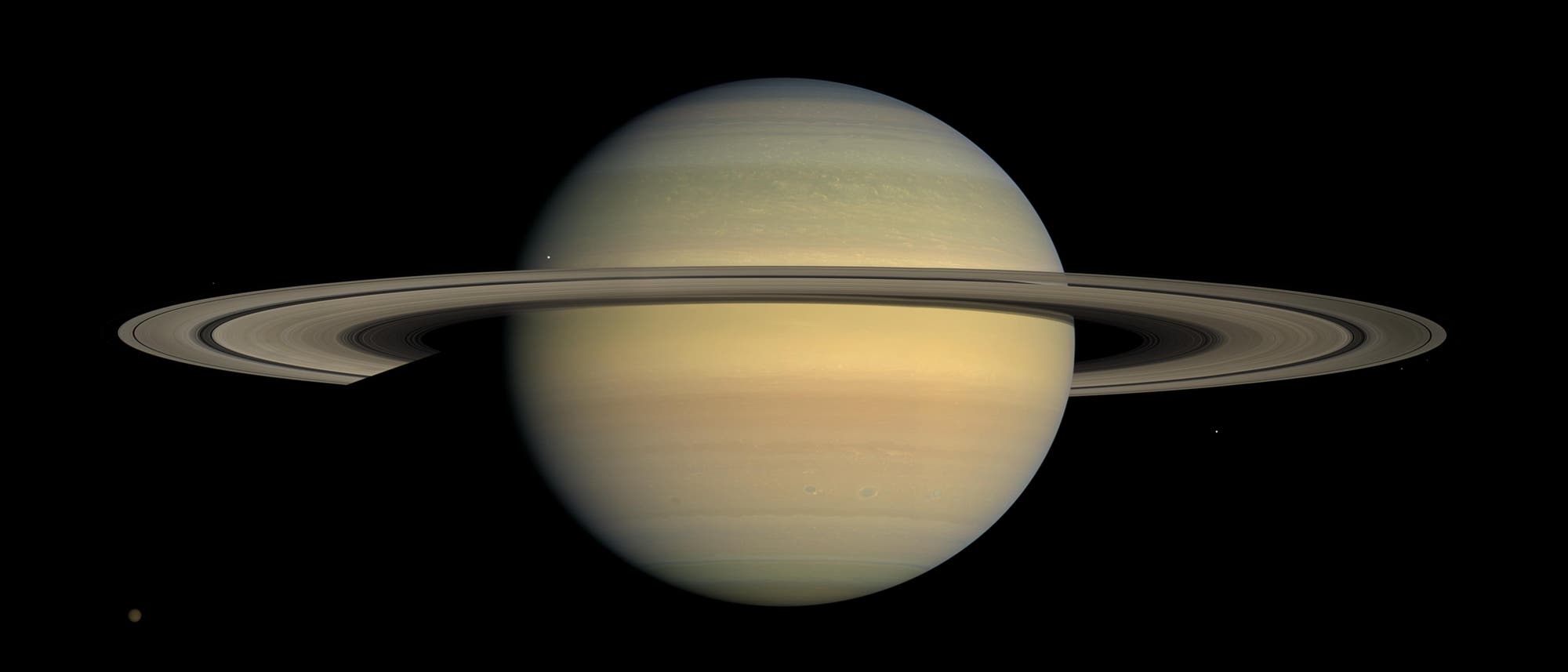 Der Ringplanet Saturn (Cassini-Aufnahme)