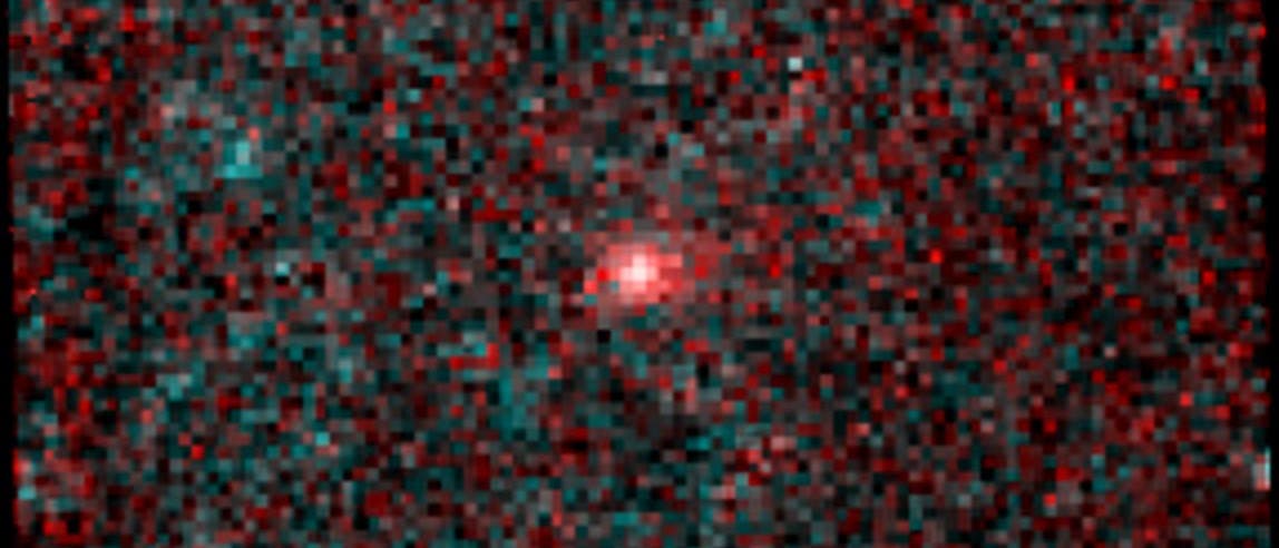 Der Komet C/2014 C3 (NEOWISE) Infrarotbild