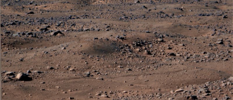 Die Marsarktis am 7. Oktober 2008 im Blick von Phoenix