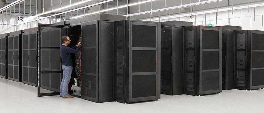Der "Piz Daint"-Supercomputer in Lugano