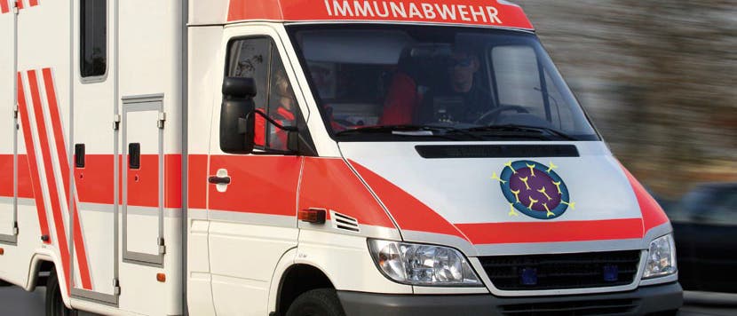 Rettungswagen Immunabwehr