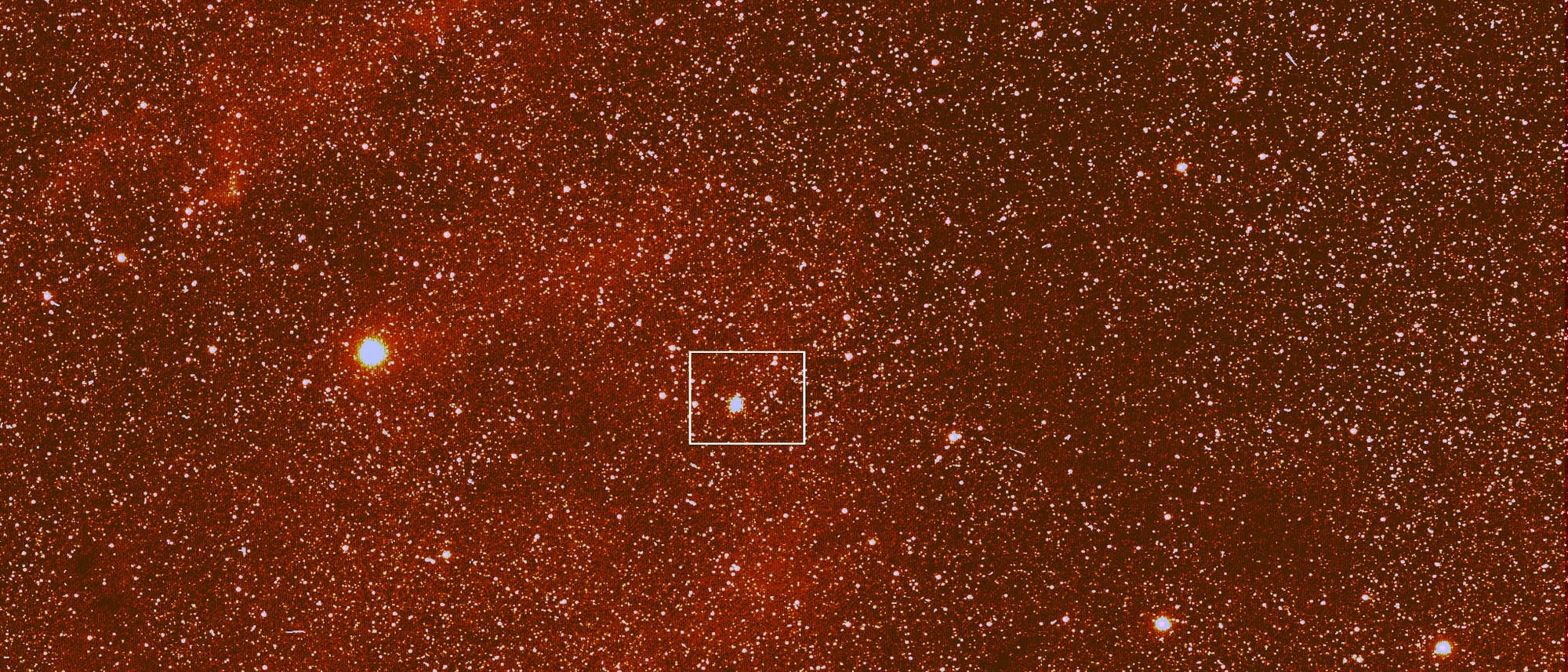 Weitwinkelbild von Rosetta des Kometen Tschurjumow-Gerasimenko