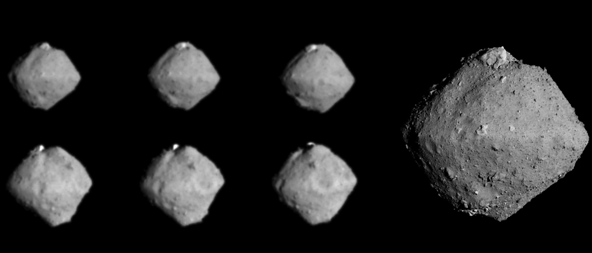 Raumsonde Hayabusa-2 fotografierte den Asteroiden Ryugu 