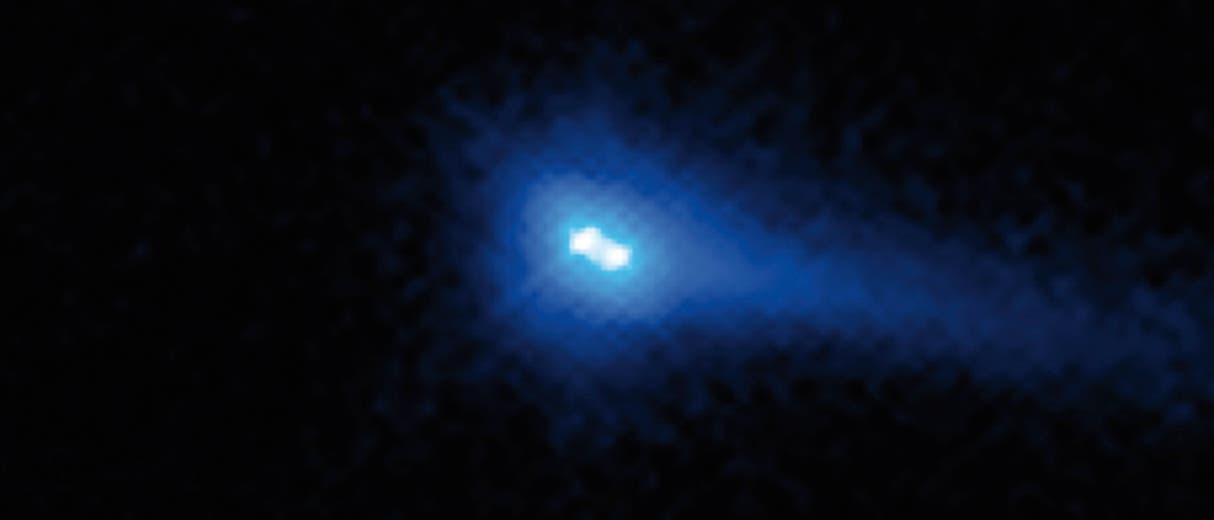 Der im Jahr 2006 entdeckte Asteroid 288P/300163 stellte sich als Doppelkörper heraus.