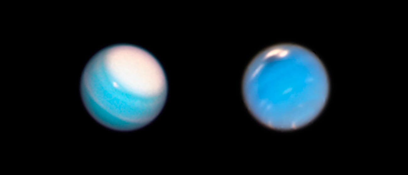 Uranus und Neptun