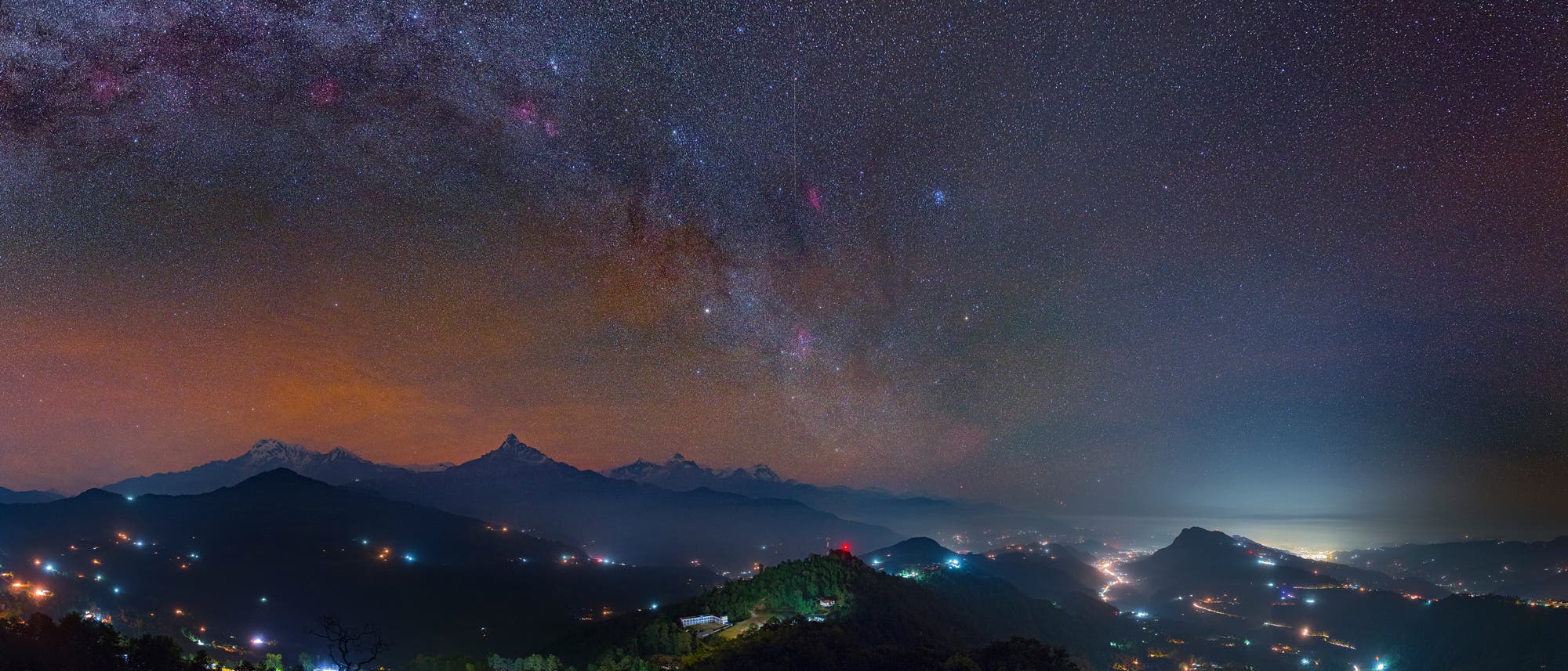 Orion über dem Annapurna